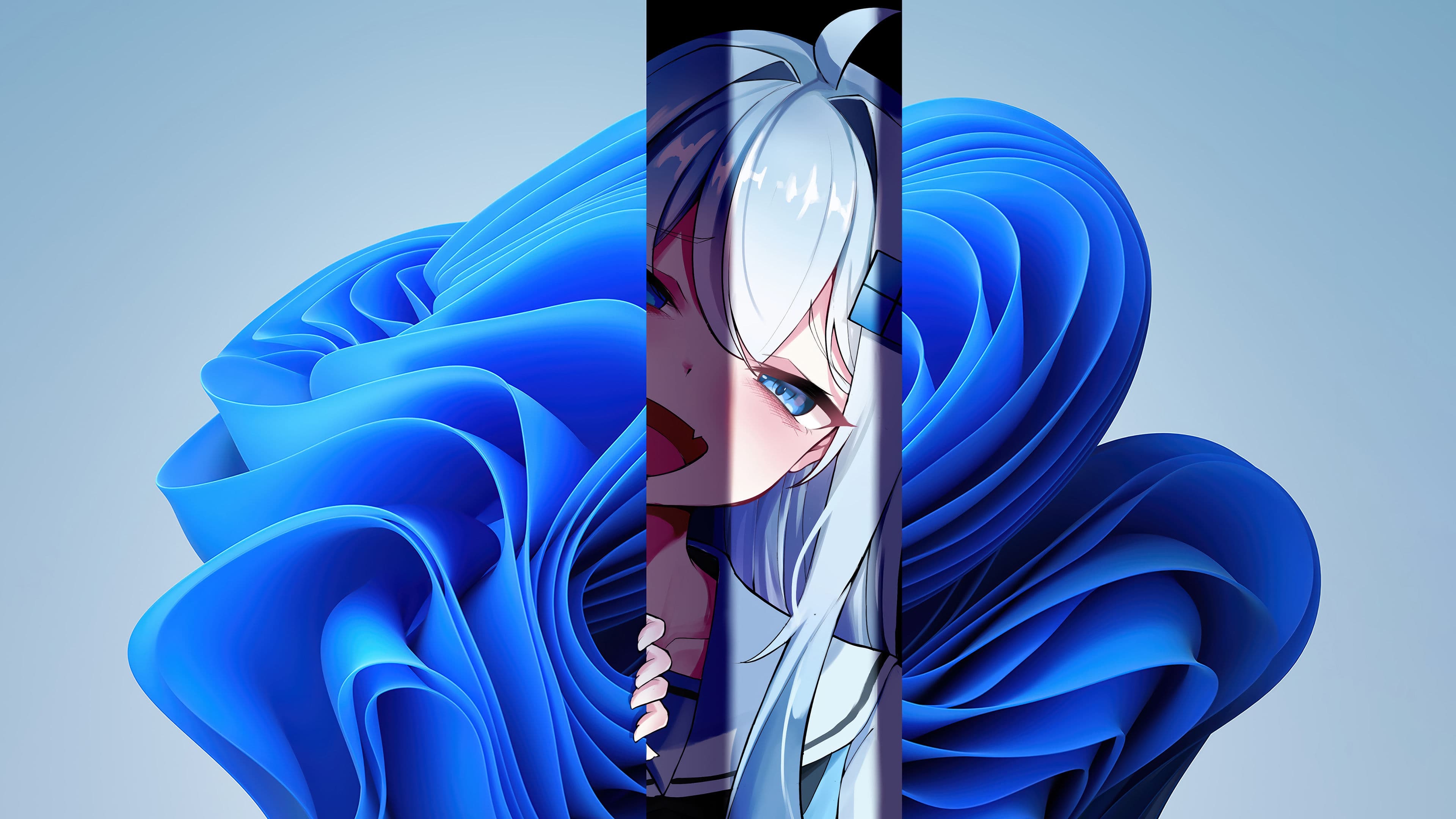 Anime Girl Windows 11 4k