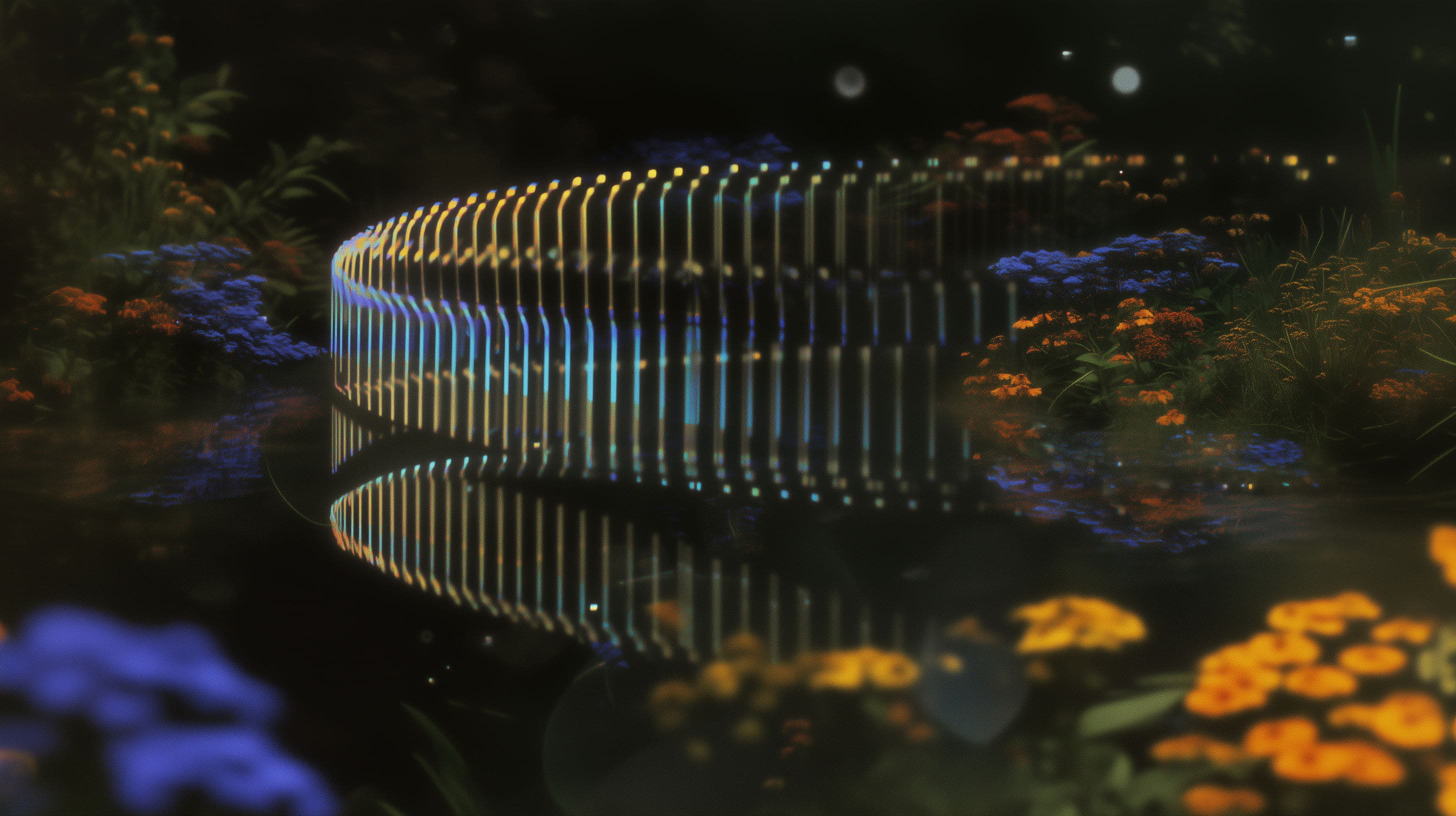 Perplexity Glowing Helix Garden