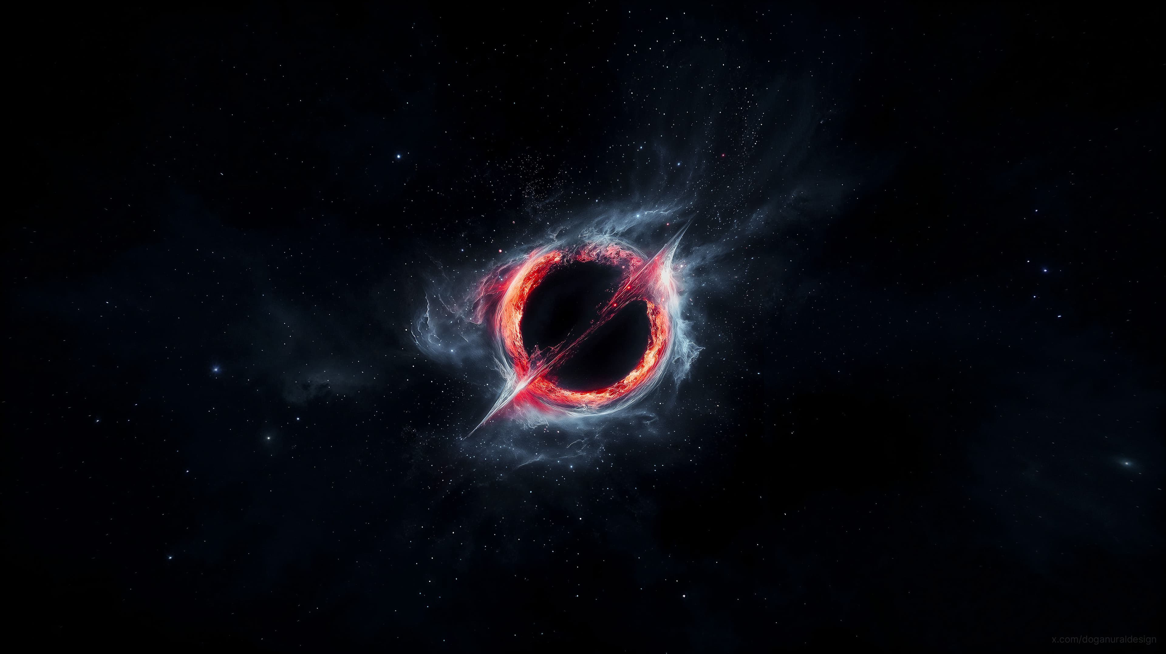 Space Blackhole Grok 4k Wallpaperz